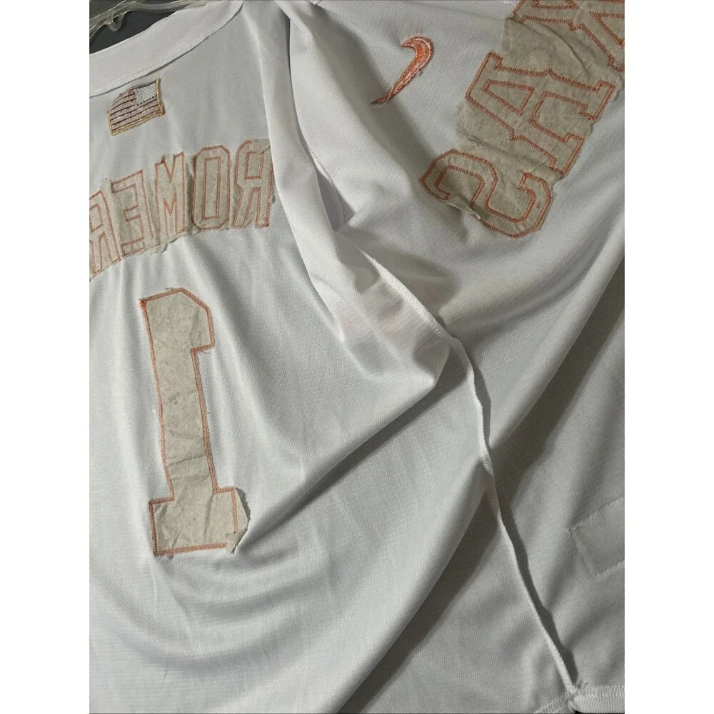 Nike Texas Longhorns Baseball Jersey “#1 Romero” Sz M - Picture 8 of 8